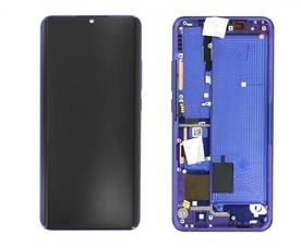 LCD Дисплей Xiaomi Mi Note 10 Lite (2020) Тъч скрийн Рамка (Лилав) Оригинал 